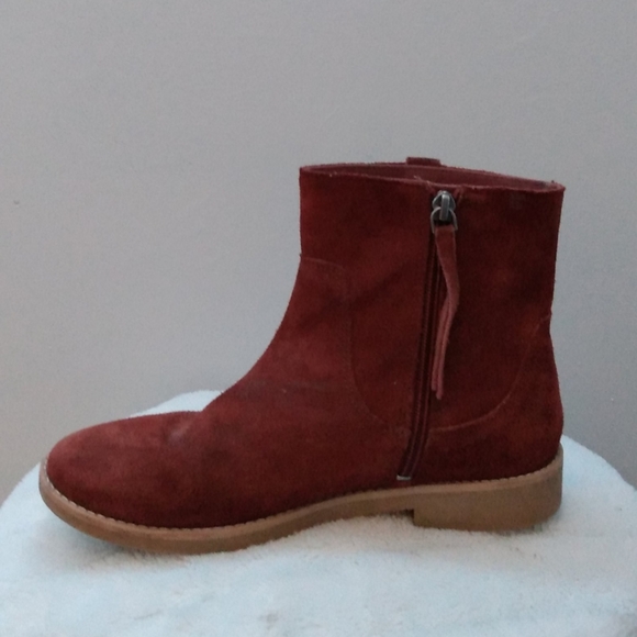 NEW Zara Boots suede and with fringe - Picture 3 of 3